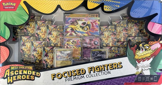 Ascended Heroes Focused Fighters Premium Collection (Sam's Club) | ME: Ascended Heroes