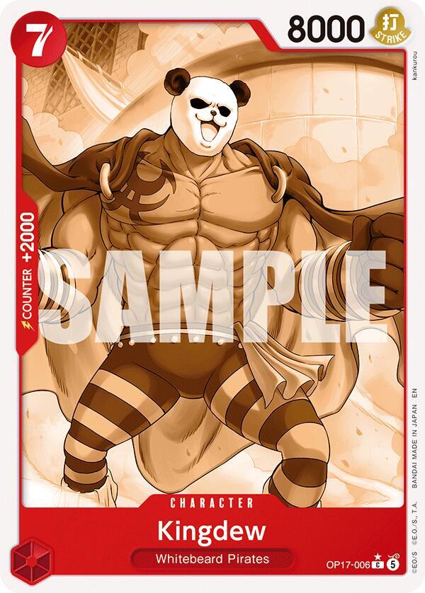 Kingdew (Pandaman Art) | The World's Strongest Warriors #OP17-006