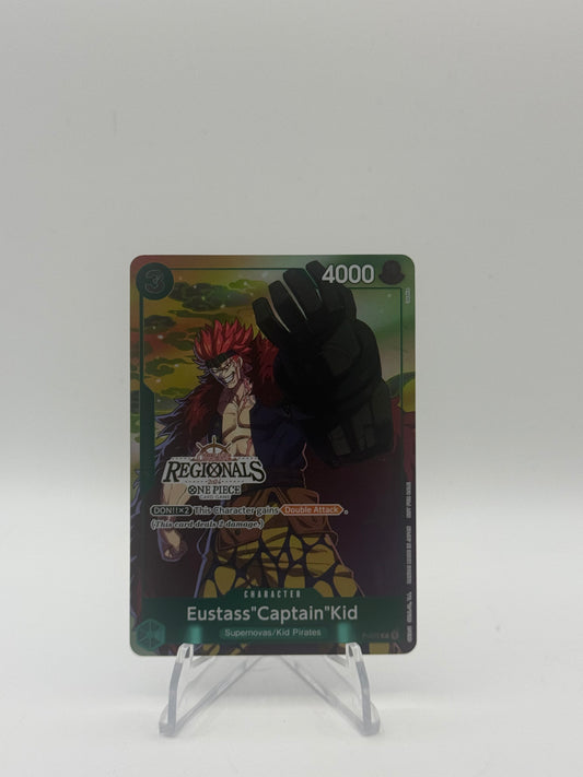 Eustass"Captain"Kid (Offline Regional 2024 Vol. 2) [Participant] - One Piece Promotion Cards (OP-PR)