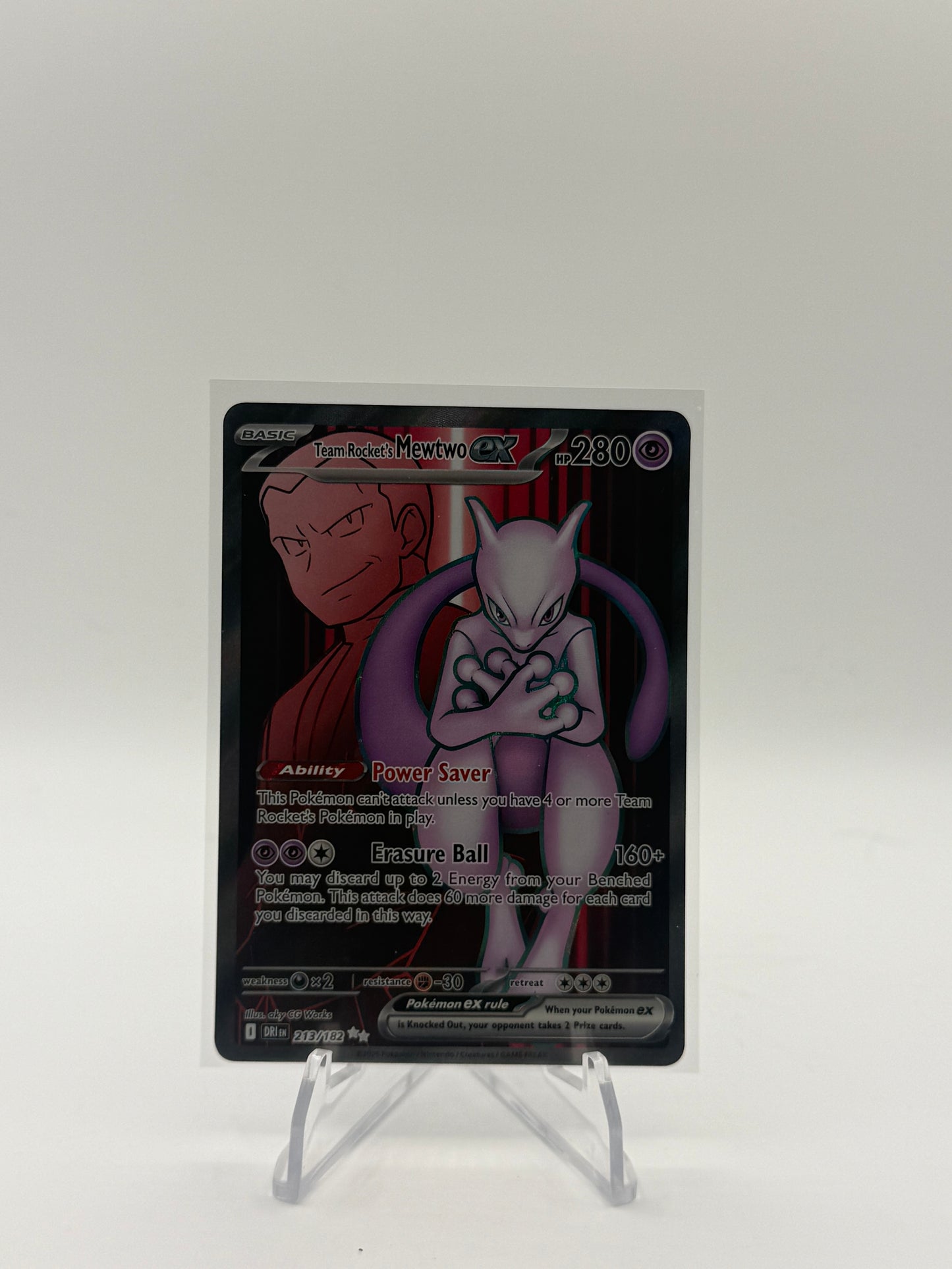 Team Rocket's Mewtwo ex - 213/182 - SV10: Destined Rivals