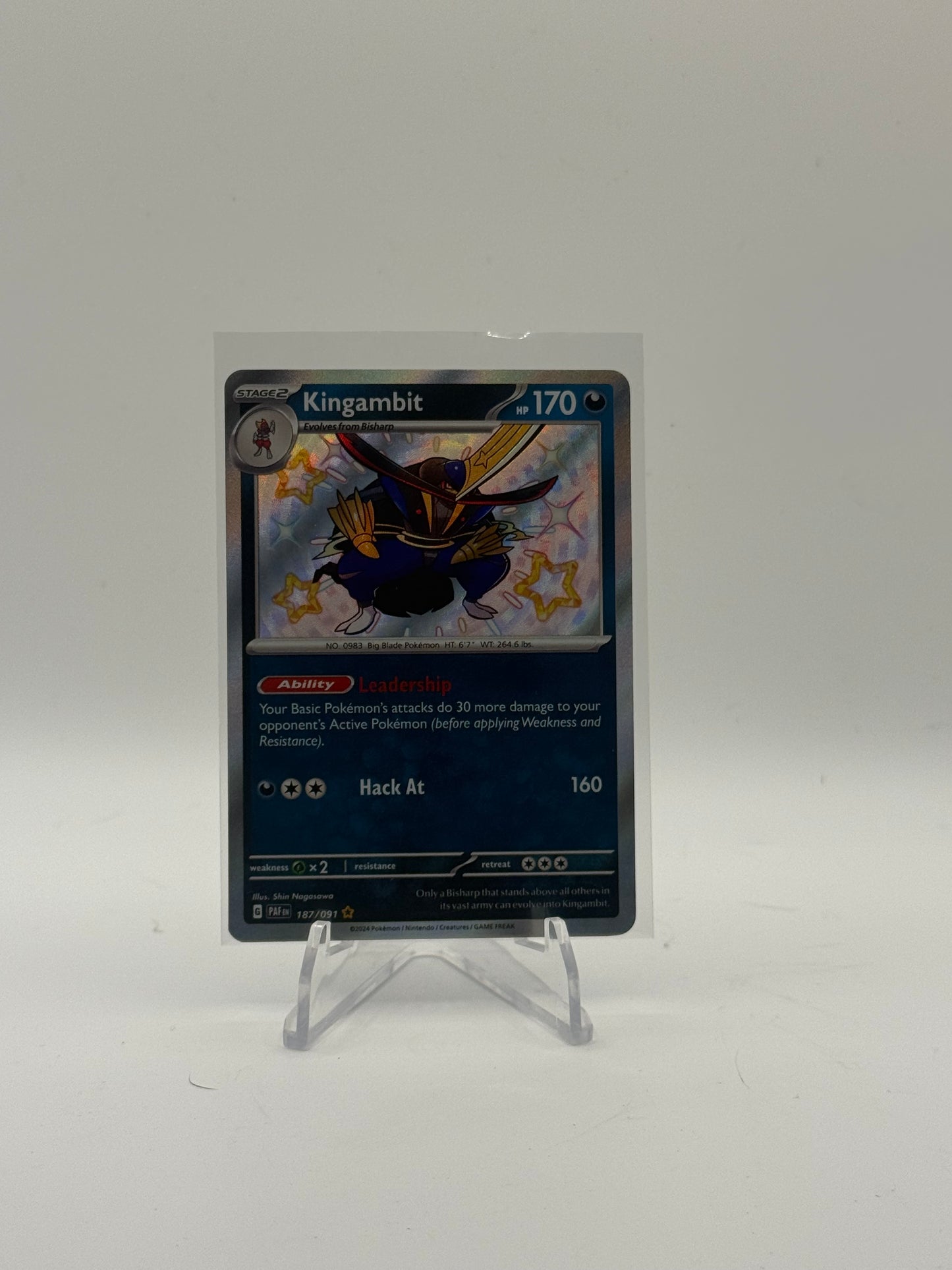 Kingambit - SV: Paldean Fates 187/091