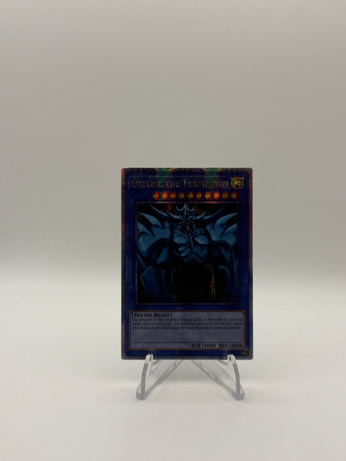 Obelisk the Tormentor (Quarter Century Secret Rare) - Legendary Collection: 25th Anniversary Edition