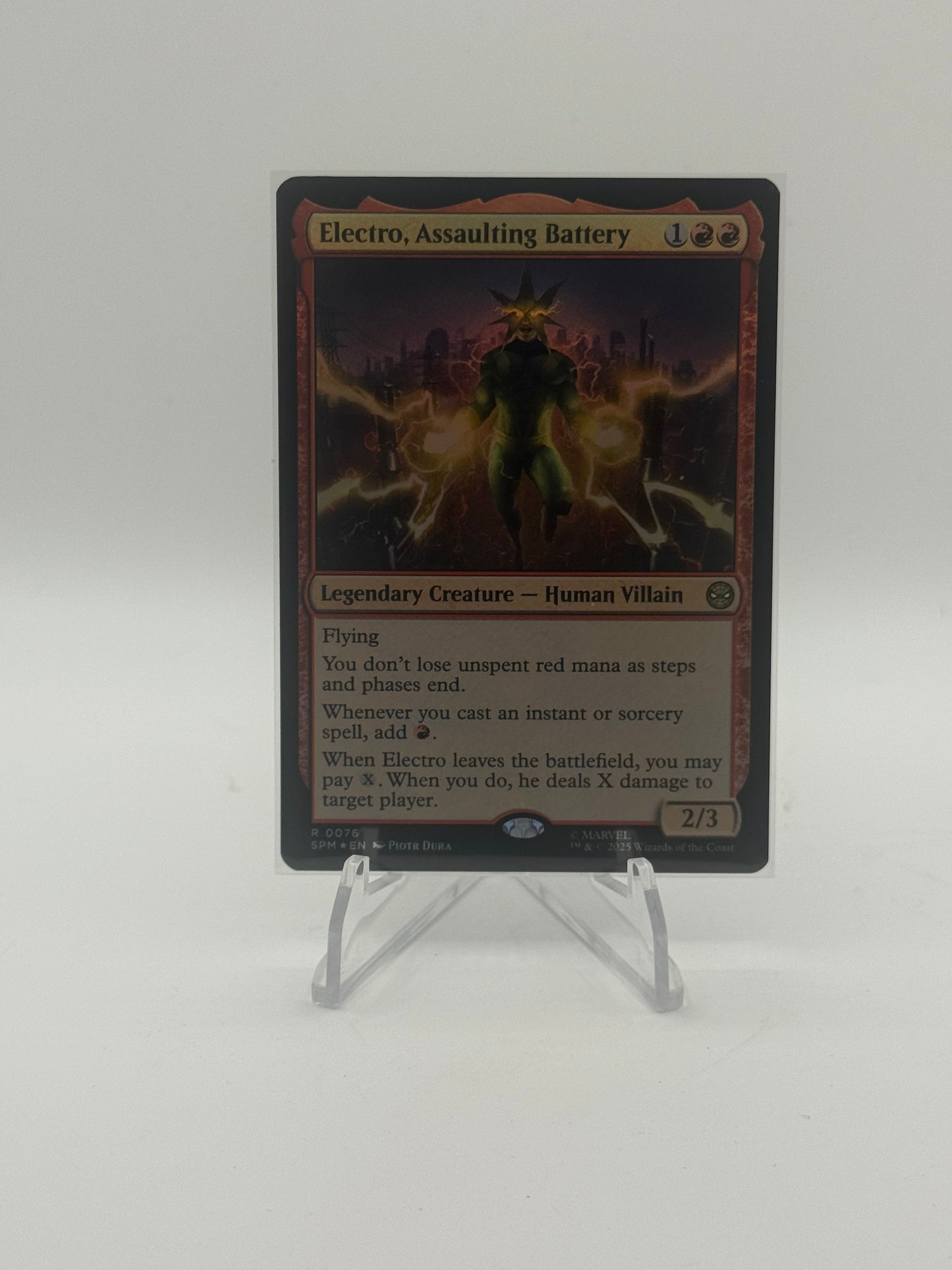 Electro, Assaulting Battery - Marvel's Spider-Man FOIL