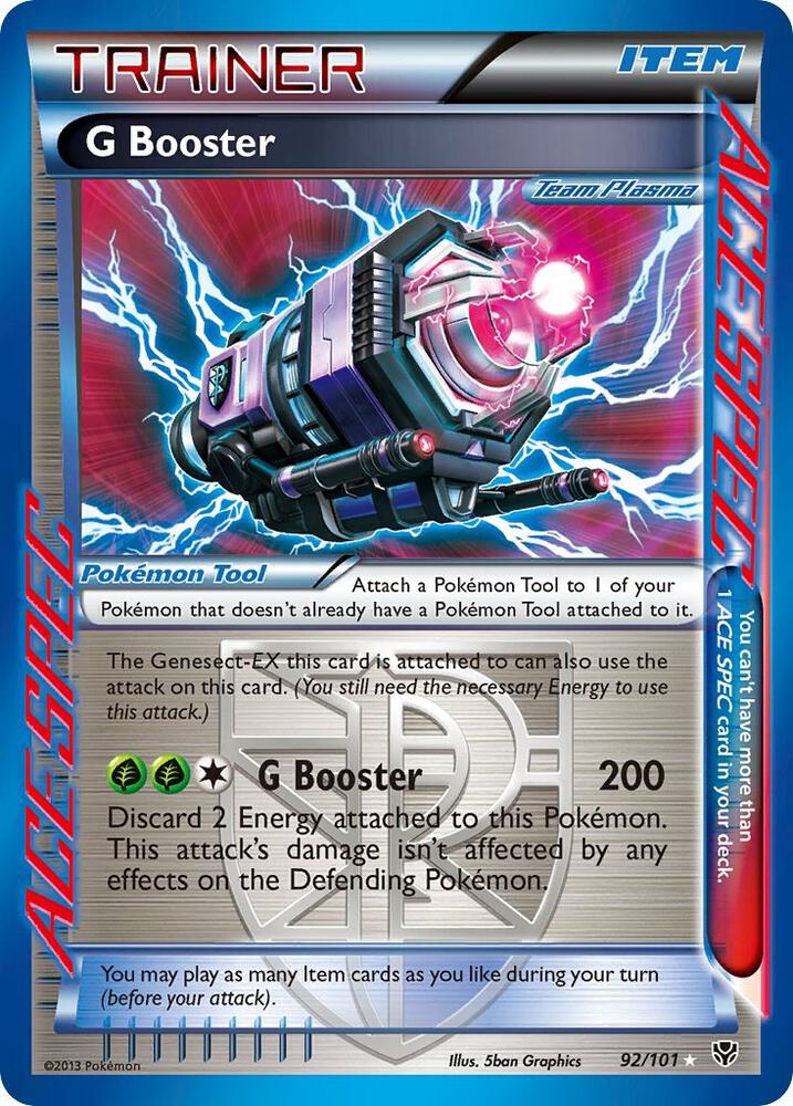 G Booster (Team Plasma) | Plasma Blast #92/101