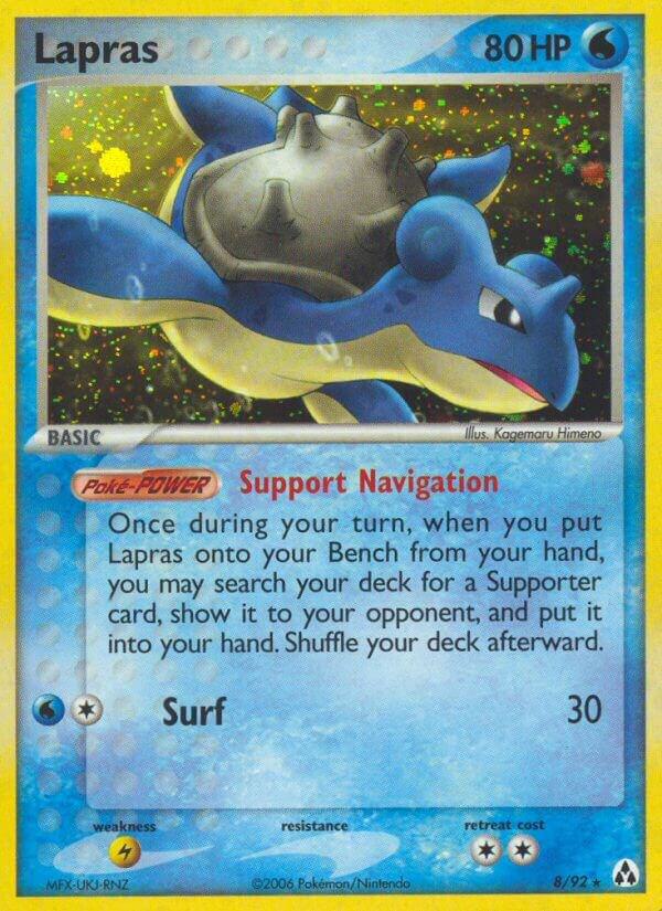 Lapras | EX Legend Maker #8/92