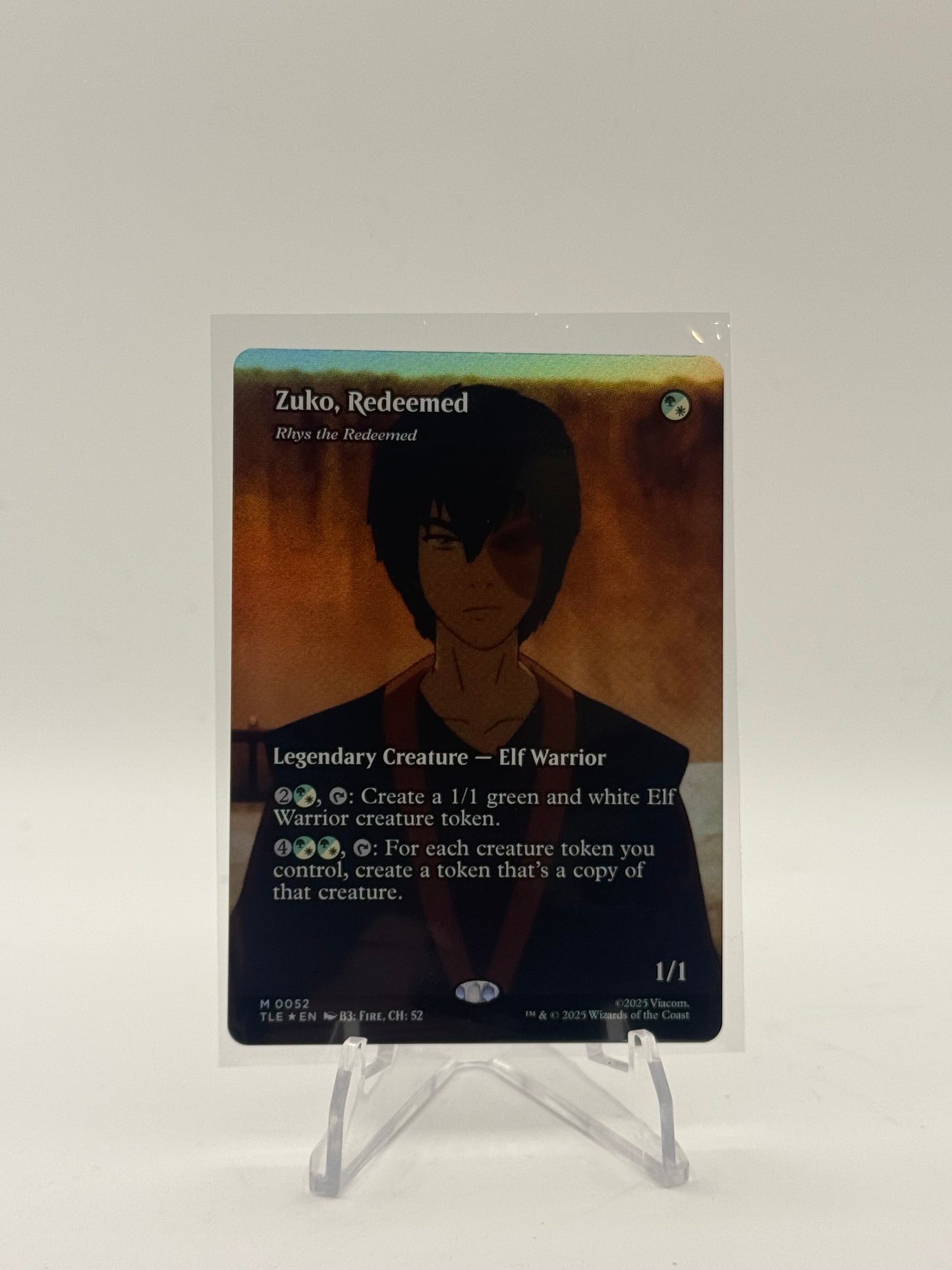 Zuko, Redeemed - Rhys the Redeemed (Borderless) - Avatar: The Last Airbender: Eternal-Legal Foil