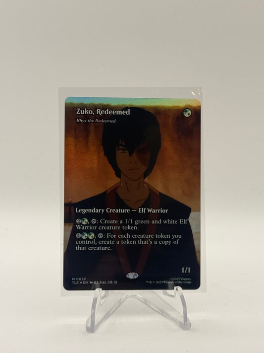 Zuko, Redeemed - Rhys the Redeemed (Borderless) - Avatar: The Last Airbender: Eternal-Legal Foil