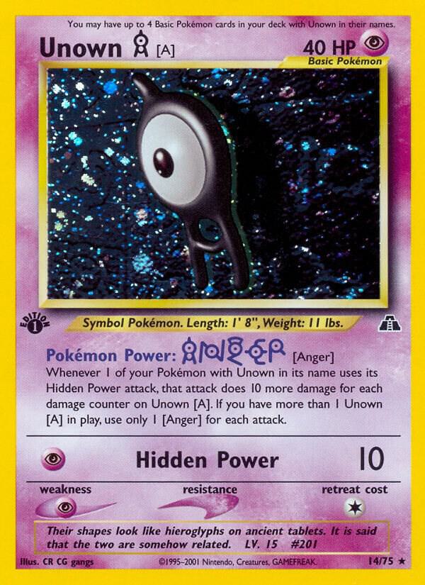 Unown [A] (14) | Neo Discovery #14/75