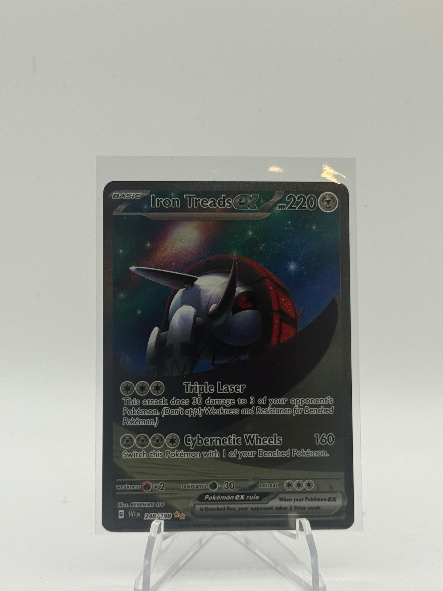 Iron Treads ex - 248/198 - SV01: Scarlet & Violet Base Set