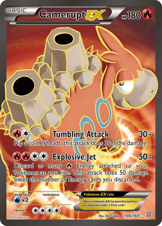 Camerupt EX (146 Full Art) | XY - Primal Clash #146/160