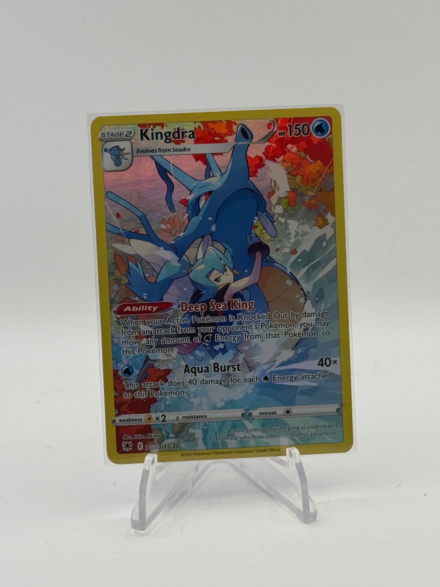 Kingdra - SWSH10: Astral Radiance Trainer Gallery TG03/TG30