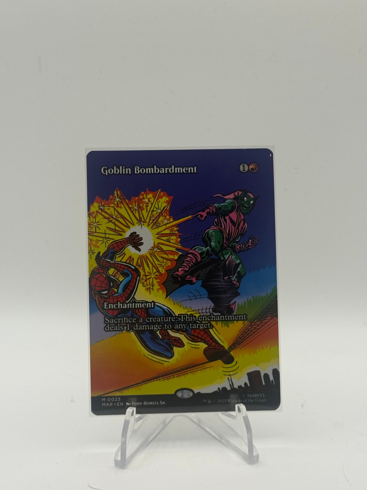 Goblin Bombardment (Borderless) - Marvel Universe Eternal-Legal