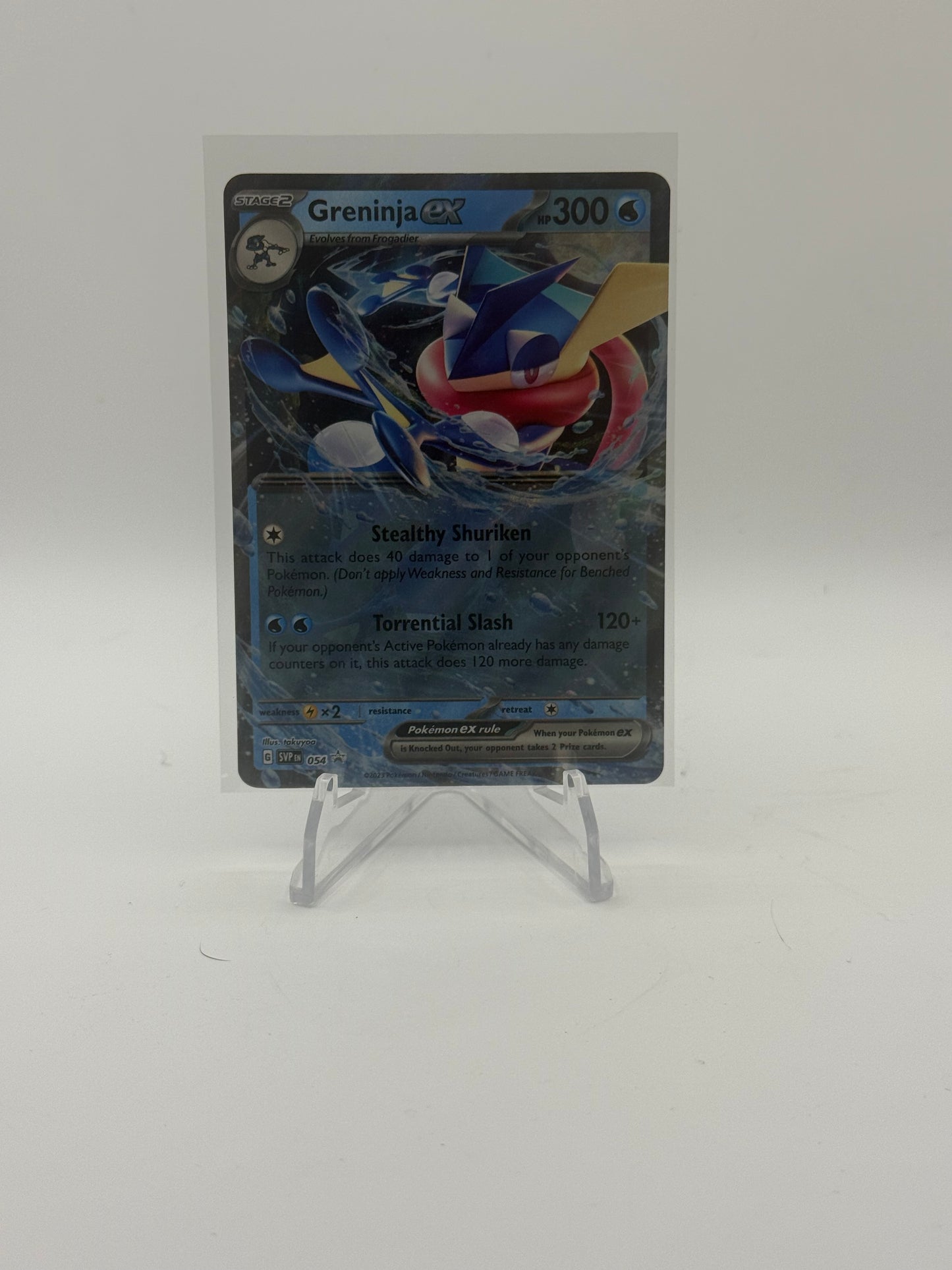 Greninja ex - 054 - SV: Scarlet & Violet Promo Cards
