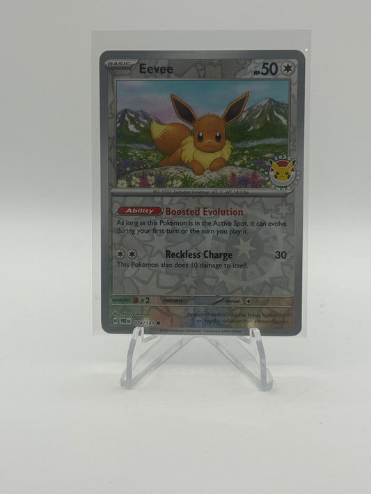 Eevee - 074/131 (Pokemon Day 2025) (Reverse Cosmos Holo) - Miscellaneous Cards & Products
