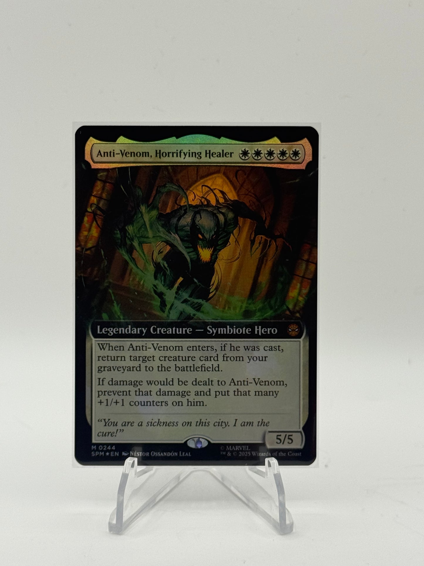 Anti-Venom, Horrifying Healer (Extended Art) - Marvel's Spider-Man FOIL