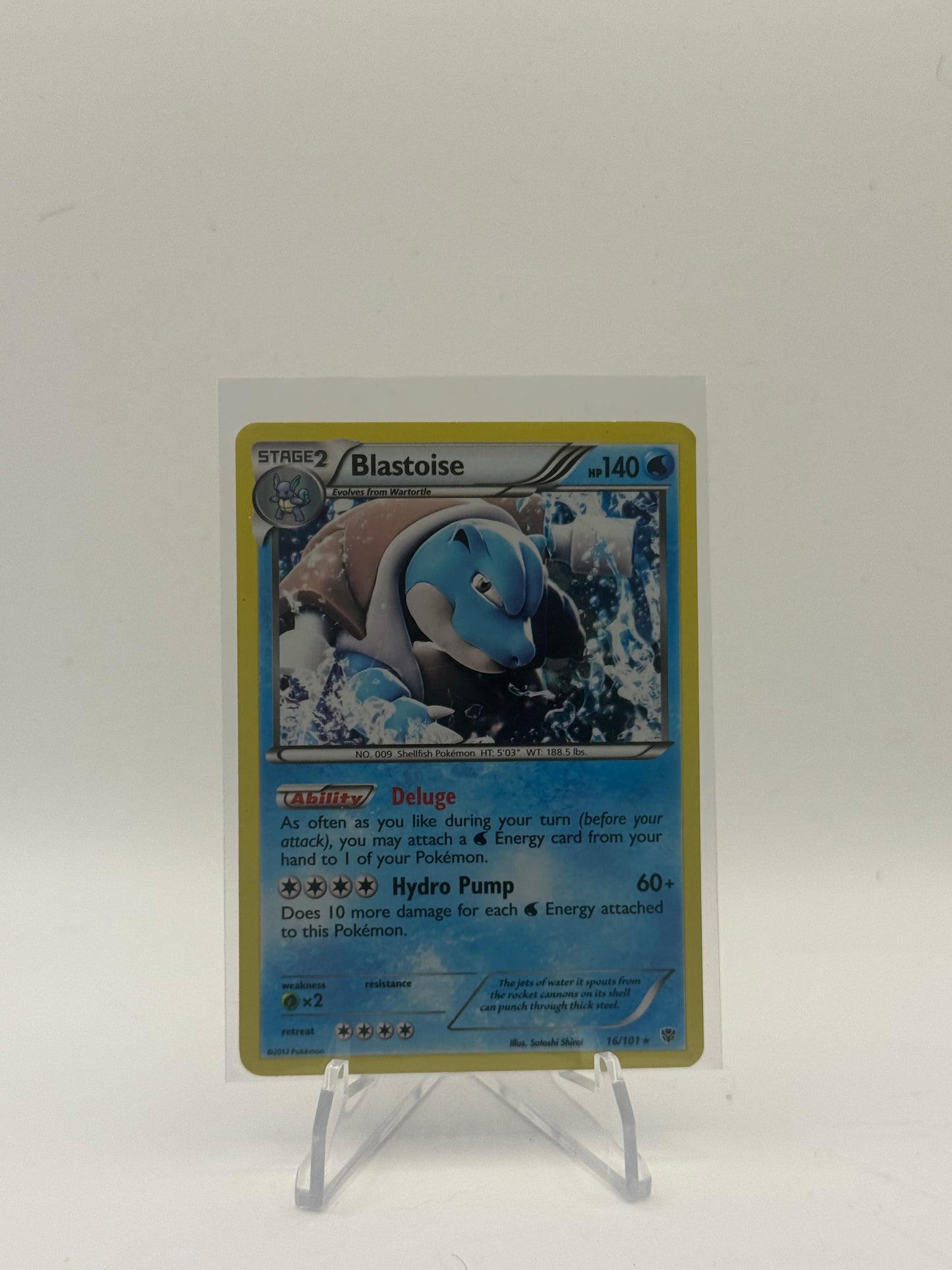 Blastoise - 16/101 (Cosmos Holo) - Blister Exclusives HP