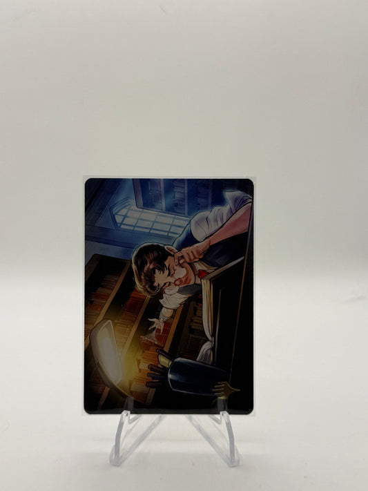 Peter Parker Art Card (33/54) (Gold-Stamped Planeswalker Symbol) - Art Series: Marvel's Spider-Man