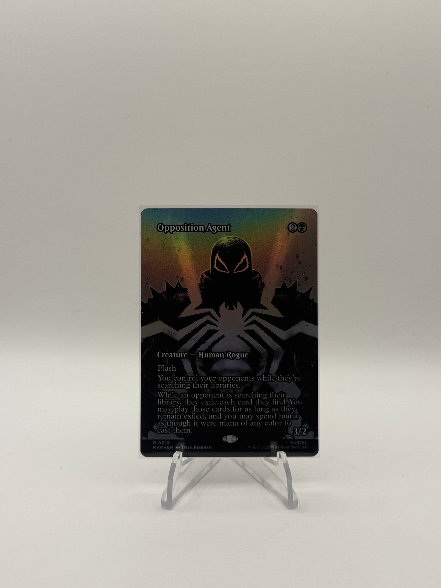 Opposition Agent (Borderless) - Marvel Universe Eternal-Legal FOIL