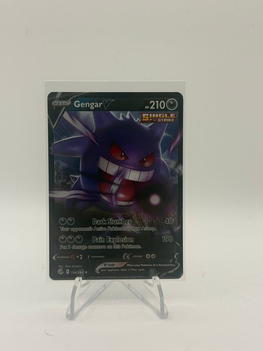Gengar V - SWSH08: Fusion Strike 156/264