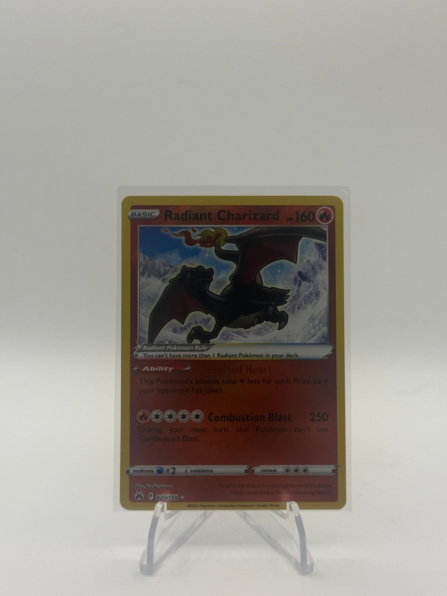 Radiant Charizard - Crown Zenith 020/159