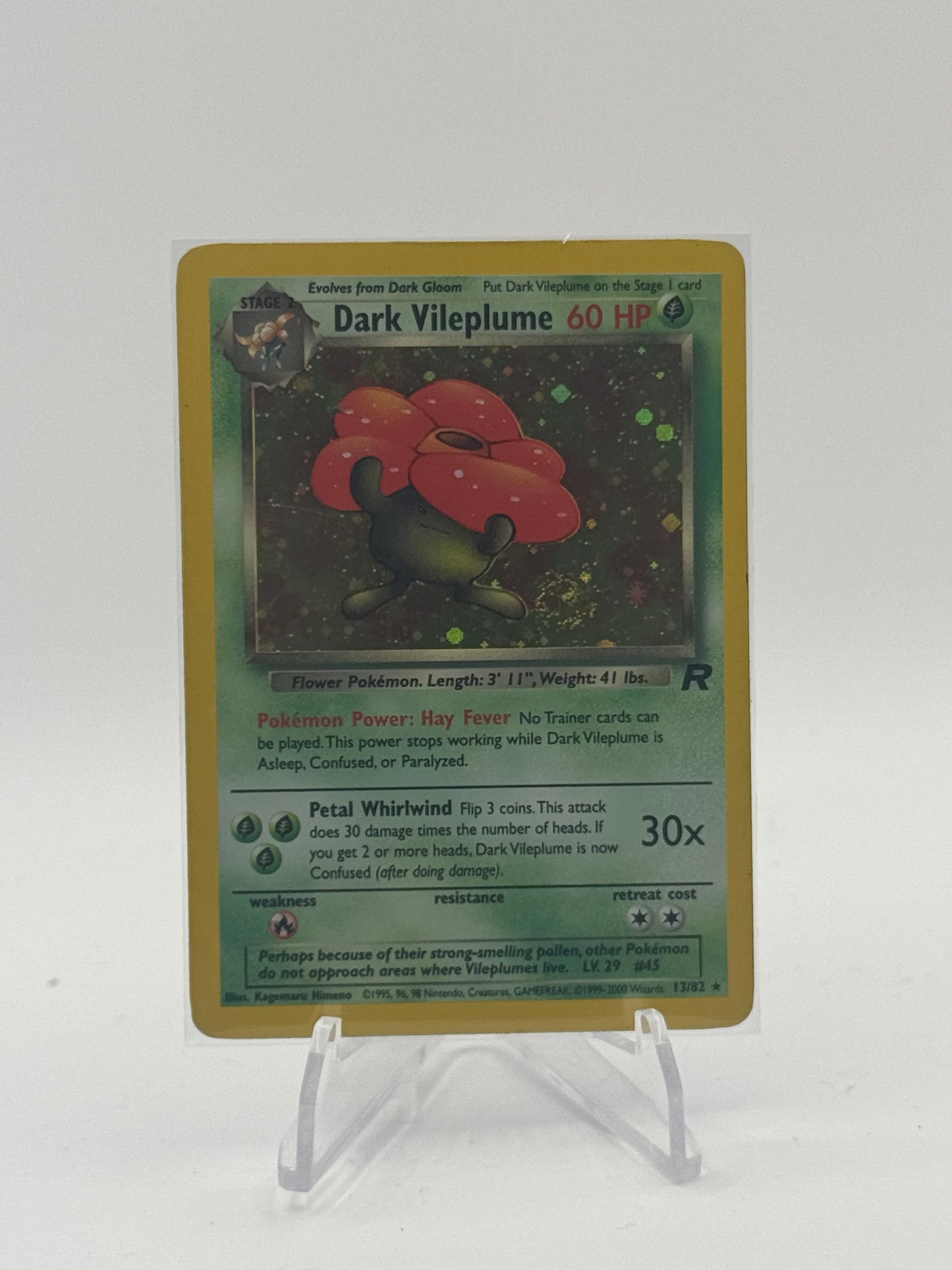 Dark Vileplume 13/82 LP-MP