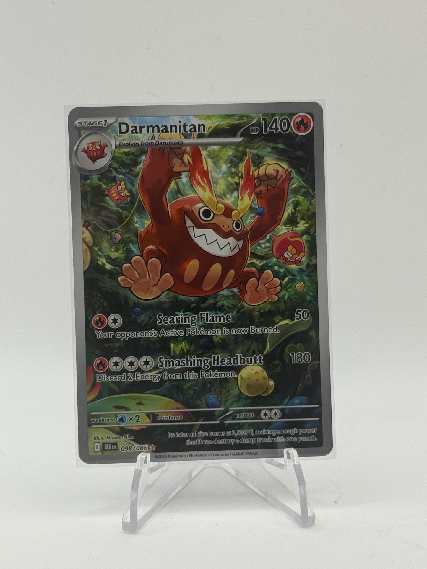Darmanitan - 098/086 - SV: Black Bolt