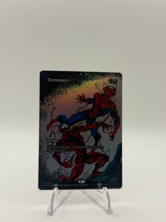 Terminate (Borderless) - Marvel Universe Eternal-Legal Foil