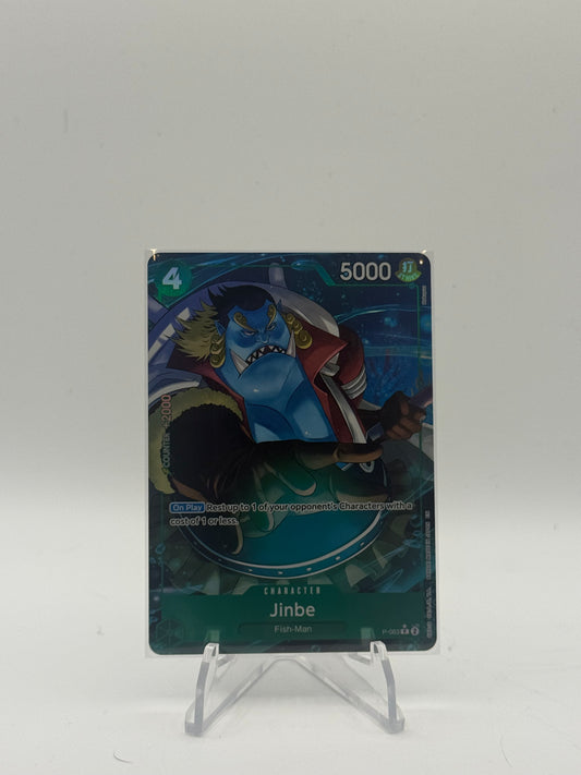 Jinbe - P-063 (Alternate Art) - Premium Booster -The Best- Vol. 2