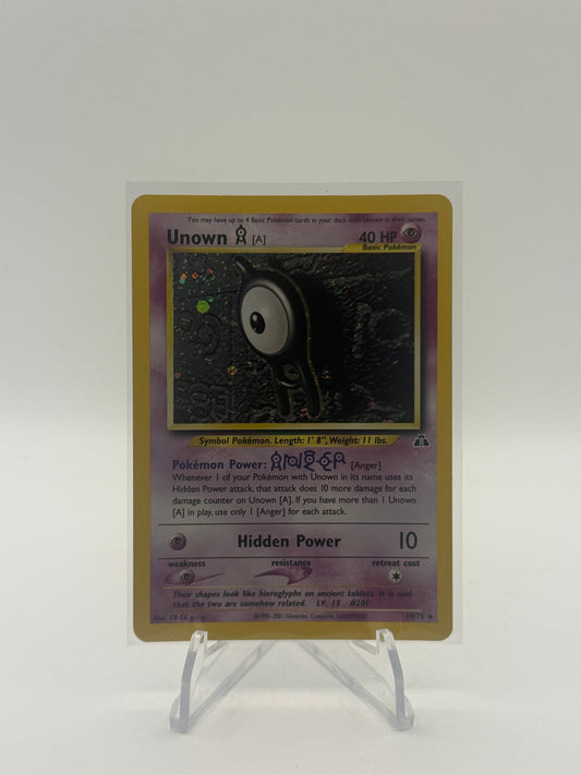 Unown [A] (14) - Neo Discovery Holo MP