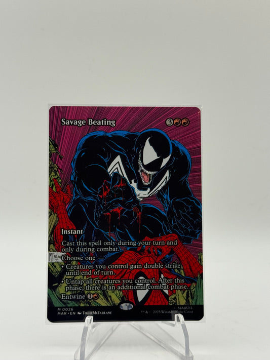 Savage Beating (Borderless) - Marvel Universe Eternal-Legal
