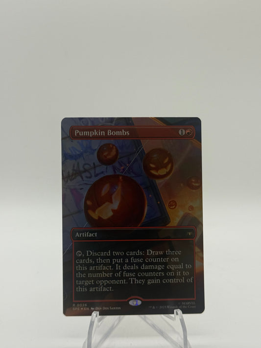 Pumpkin Bombs (Borderless) - Marvel's Spider-Man: Eternal-Legal Foil