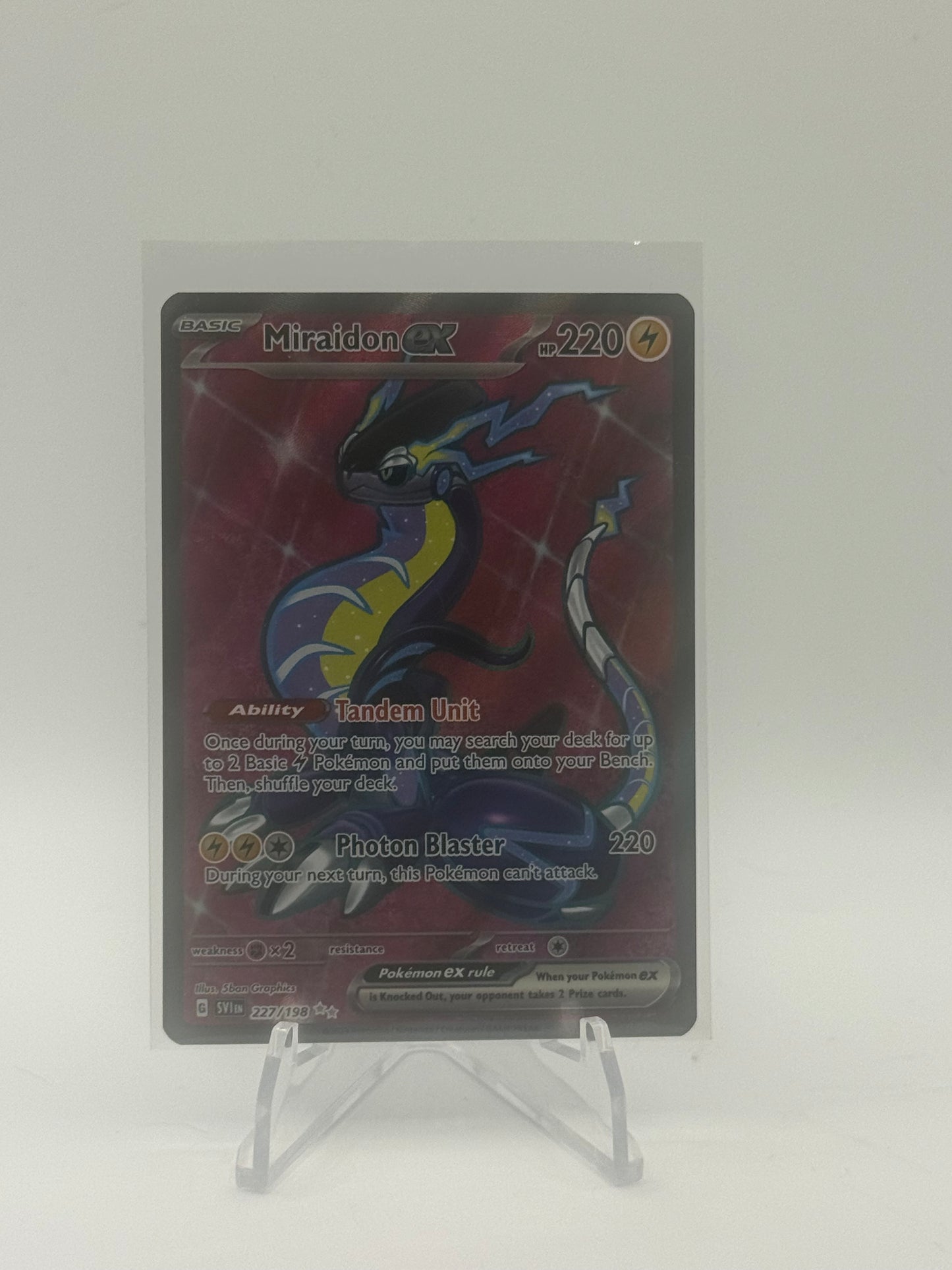 Miraidon ex - 227/198 - SV01: Scarlet & Violet Base Set