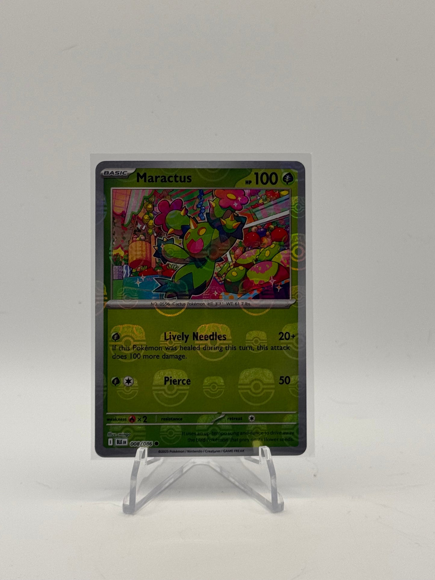 Maractus (Master Ball Pattern) - SV: Black Bolt 008/086