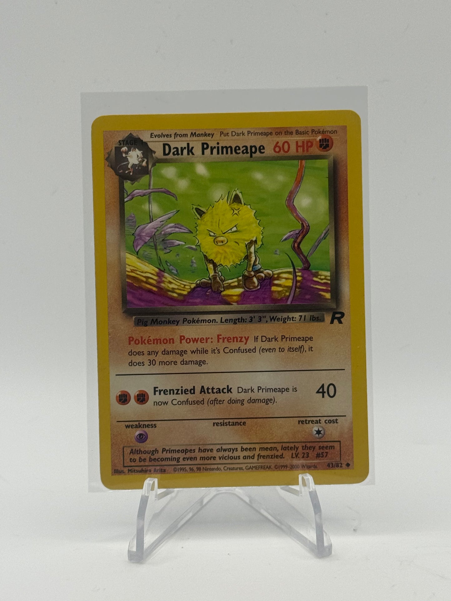 Dark Primeape - Team Rocket 43/82 LP