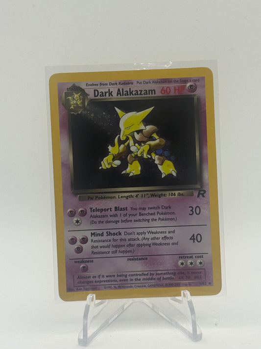 Dark Alakazam (1) - Team Rocket HP