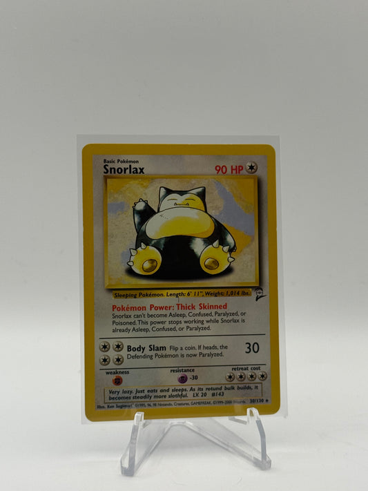 Snorlax - Base Set 2 LP-MP