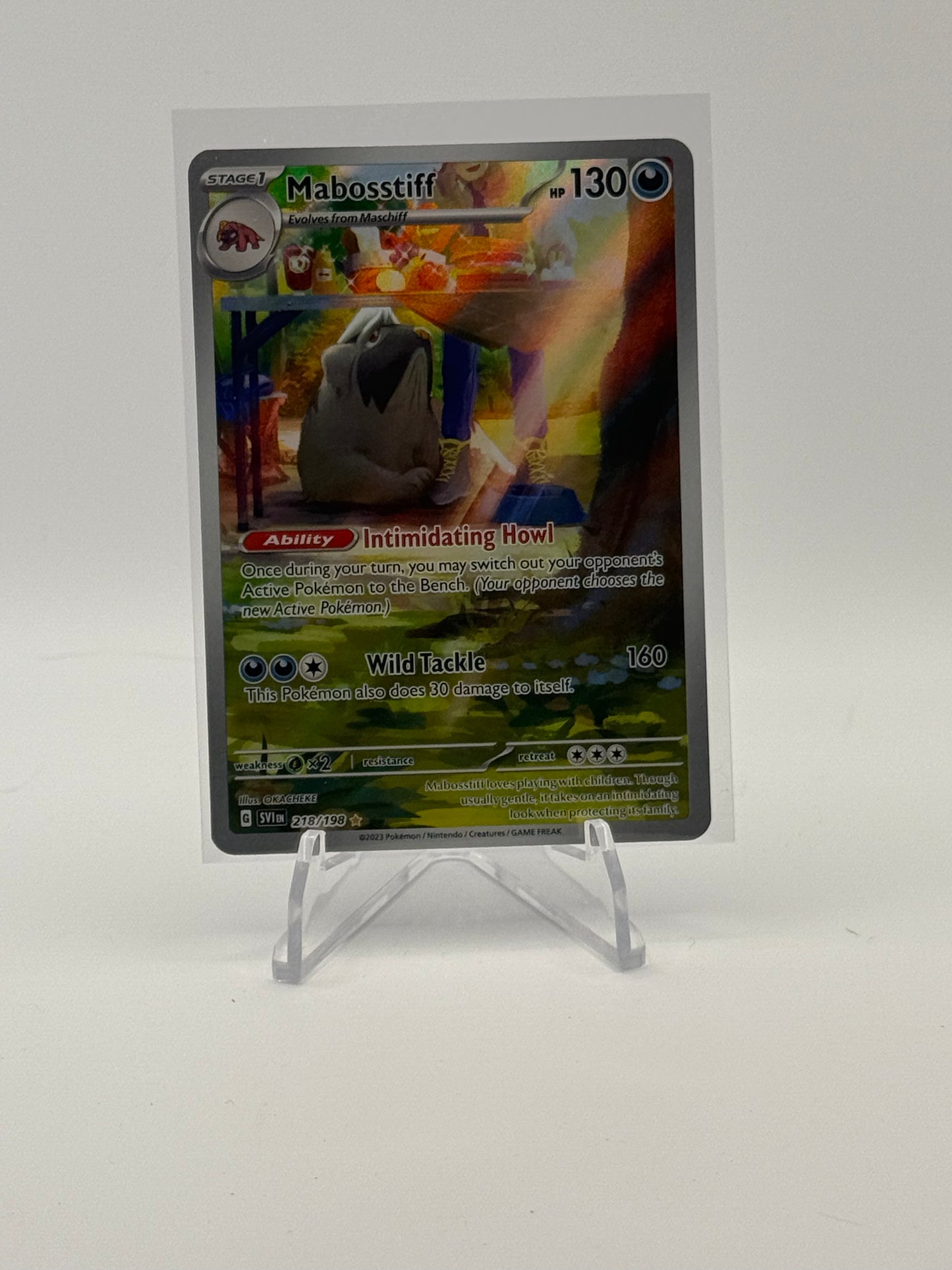 Mabosstiff - 218/198 - SV01: Scarlet & Violet Base Set