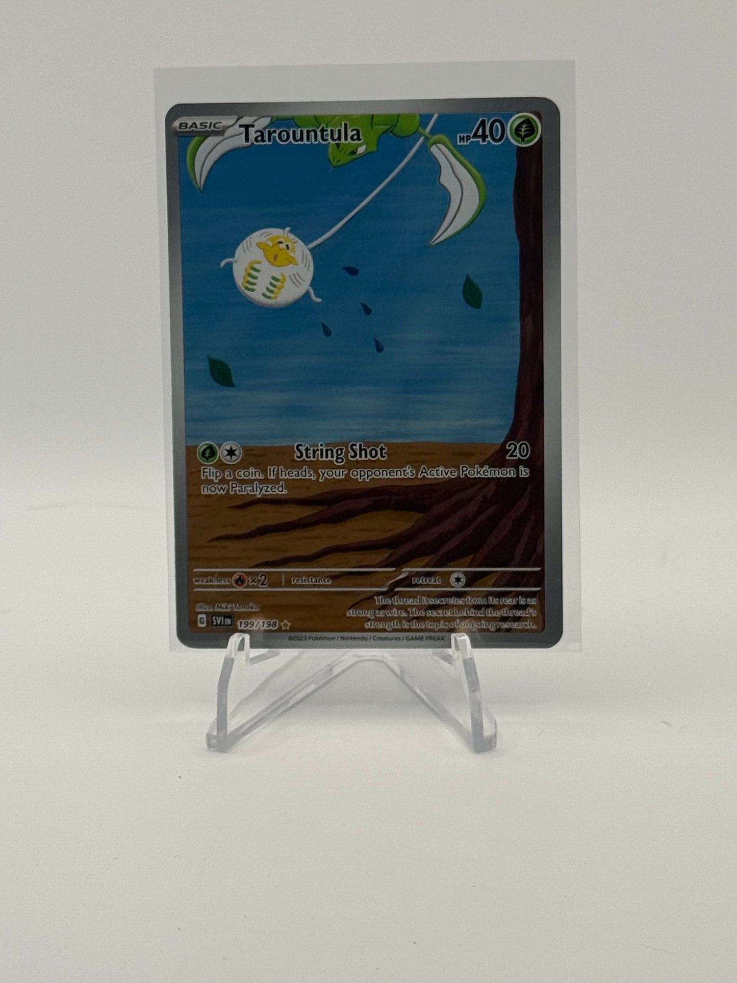 Tarountula 199/198 Scarlet and Violet Pokemon Card