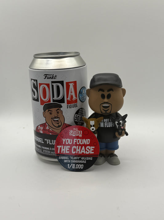 Gabriel “Fluffy” Iglesias W/ Risa and Vinny Funko Soda Chase