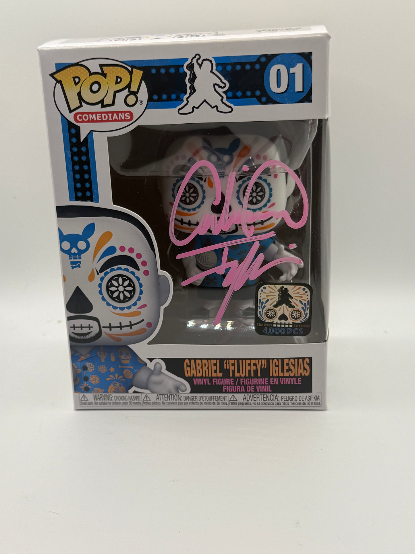 Gabriel “Fluffy” Iglesias Day of The Dead Autographed