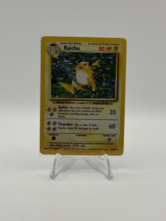 Raichu - Base Set 14/102  HP