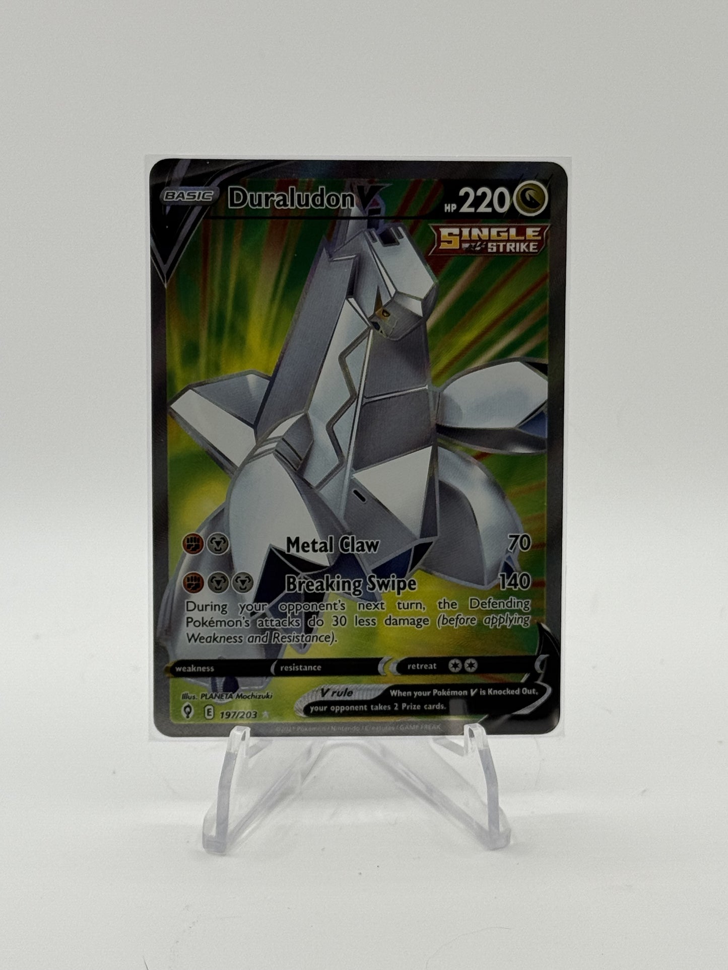 Duraludon V (Full Art) - SWSH07: Evolving Skies 197/203