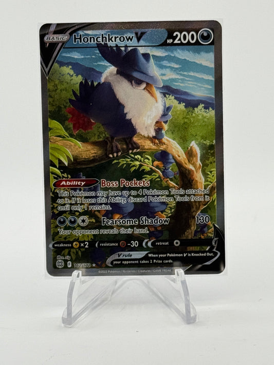 Honchkrow V (Alternate Full Art) - SWSH09: Brilliant Stars 162/172