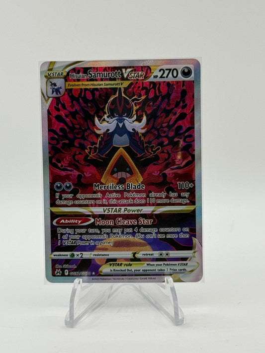 Hisuian Samurott VSTAR - Crown Zenith: Galarian Gallery GG52/GG70