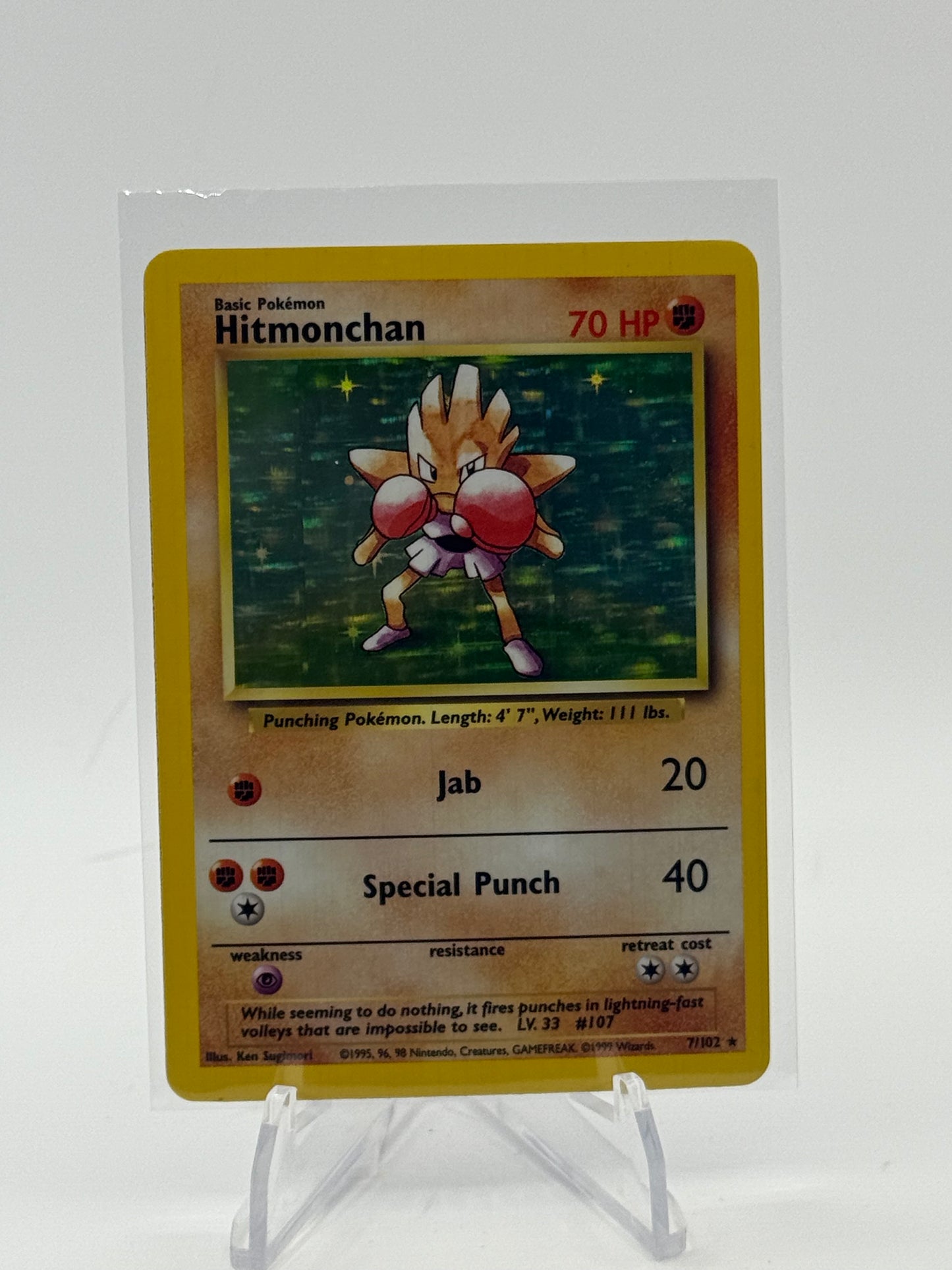 Hitmonchan - Base Set 7/102 MP
