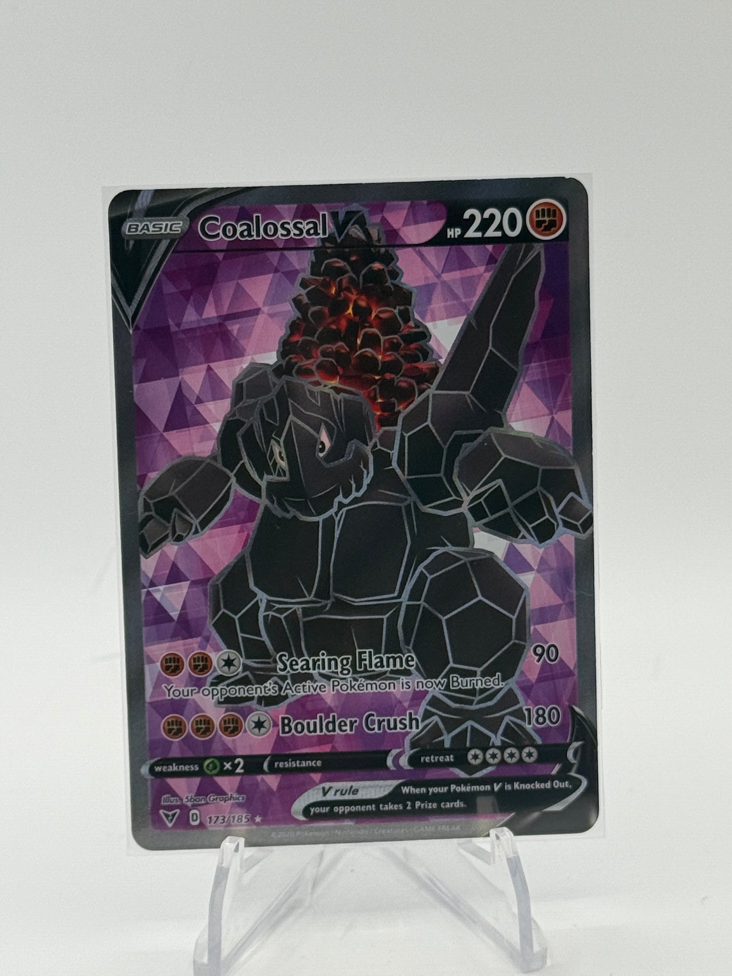 Coalossal V (Full Art) - SWSH04: Vivid Voltage 173/185