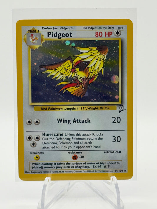 Pidgeot - Base Set 2 14/130  LP