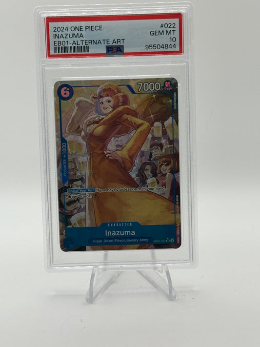 Inazuma (Alternate Art) - Extra Booster: Memorial Collection (EB-01) PSA 10