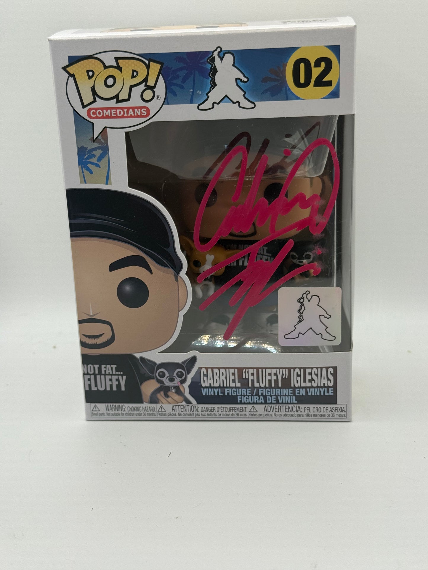 Gabriel “Fluffy” Iglesias Must Lover Dogs Autographed