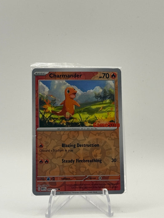 Charmander - 004/165 (GameStop Exclusive) - Miscellaneous Cards & Products